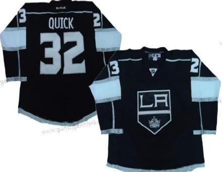 Herren Los Angeles Kings #32 Jonathan Quick Trikots – Schwarz