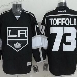 Herren Los Angeles Kings #73 Tyler Toffoli Trikots – Schwarz