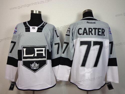 Herren Los Angeles Kings #77 Jeff Carter 2015 Stadium Series #2 Trikots – Grau Weiß