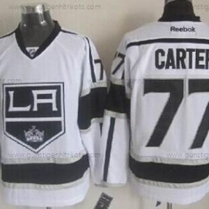 Herren Los Angeles Kings #77 Jeff Carter Trikots – Weiß