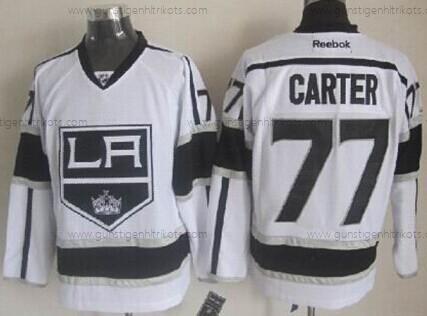 Herren Los Angeles Kings #77 Jeff Carter Trikots – Weiß