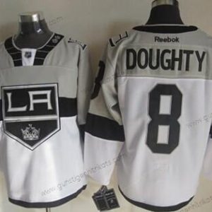 Herren Los Angeles Kings #8 Drew Doughty 2015 Stadium Series #2 Trikots – Grau Weiß