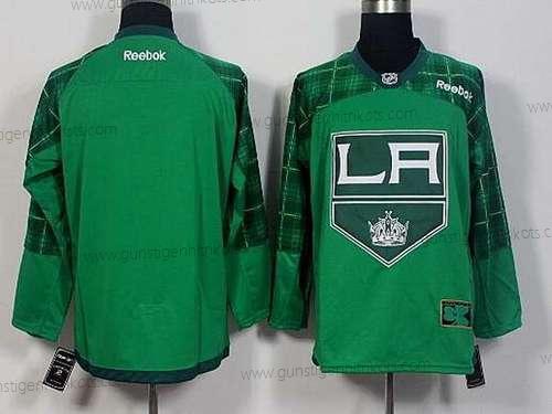 Herren Los Angeles Kings Leer 2016 St. Patrick’S Day Hockey Trikots – Grün