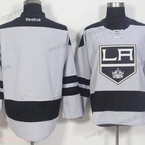 Herren Los Angeles Kings Leer ersatzweise Strickerei NHL 2016-17 Reebok Hockey Trikots – Grau