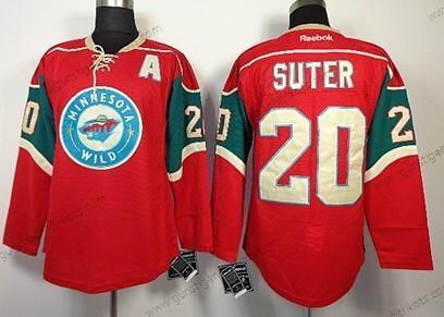 Herren Minnesota Wild #20 Ryan Suter Trikots – Rot