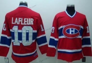 Herren Montreal Canadiens #10 Guy Lafleur Retro CCM Trikots – Rot