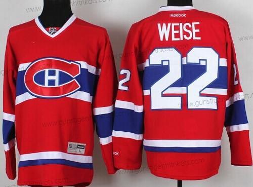 Herren Montreal Canadiens #22 Dale Weise Ch Trikots – Rot