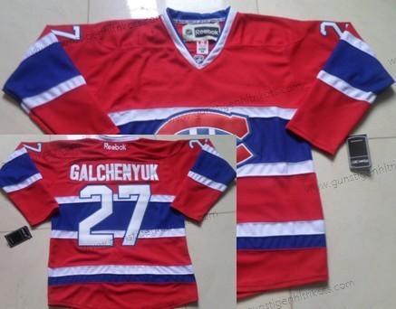 Herren Montreal Canadiens #27 Alex Galchenyuk Ch Trikots – Rot