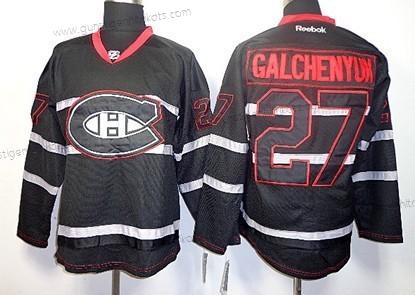 Herren Montreal Canadiens #27 Alex Galchenyuk Ice Trikots – Schwarz