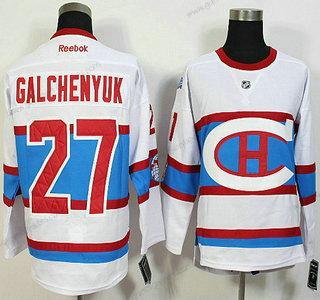 Herren Montreal Canadiens #27 Alex Galchenyuk Reebok 2016 Winter Klassisch Premier Trikots – Weiß