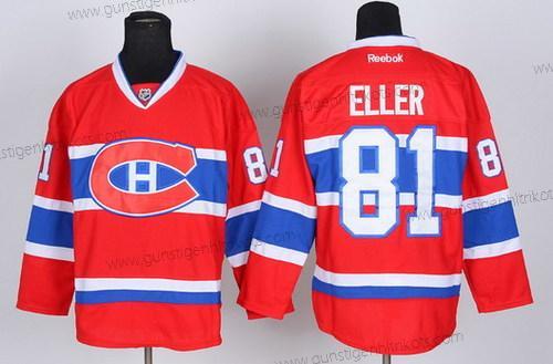 Herren Montreal Canadiens #81 Lars Eller Ch Trikots – Rot