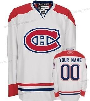 Herren Montreal Canadiens Personalisiertes Trikots – Weiß