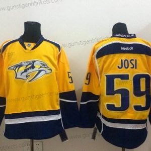 Herren Nashville Predators #59 Roman Josi Trikots – Gelb