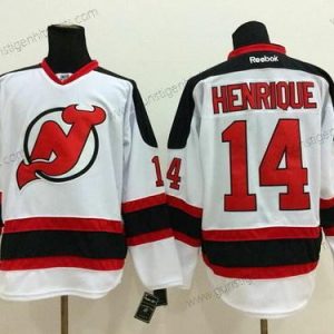 Herren New Jersey Devils #14 Adam Henrique Trikots – Weiß