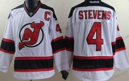 Herren New Jersey Devils #4 Scott Stevens Trikots – Weiß