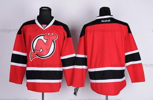 Herren New Jersey Devils Leer With Trikots – Rot Schwarz