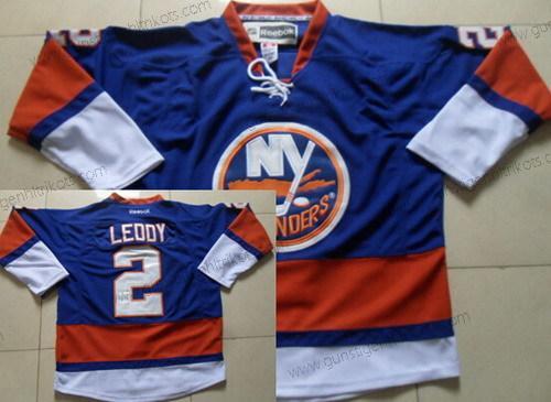 Herren New York Islanders #2 Nick Leddy Trikots – Blau