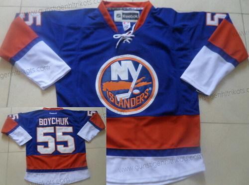 Herren New York Islanders #55 Johnny Boychuk Trikots – Blau