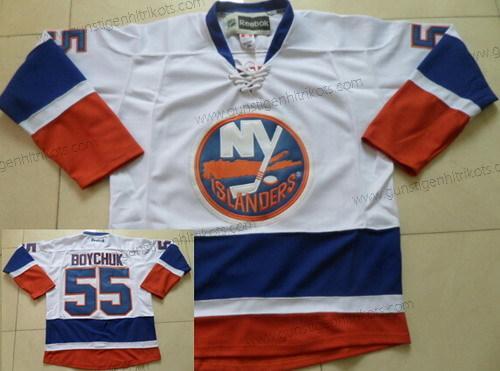 Herren New York Islanders #55 Johnny Boychuk Trikots – Weiß