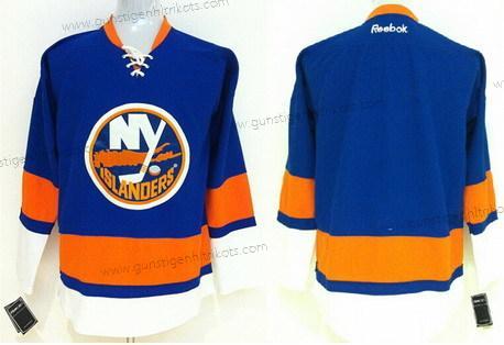 Herren New York Islanders Leer Trikots – Blau