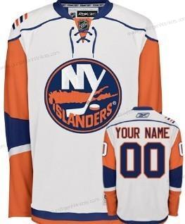 Herren New York Islanders Personalisiertes Trikots – Weiß