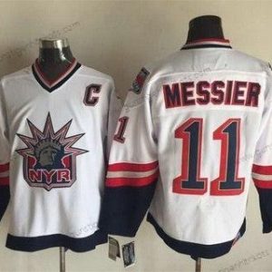 Herren New York Rangers #11 Mark Messier 1996-97 CCM Vintage Trikots – Weiß