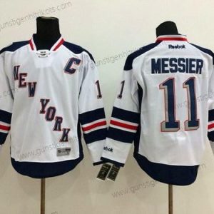 Herren New York Rangers #11 Mark Messier 2014 Stadium Series Trikots – Weiß