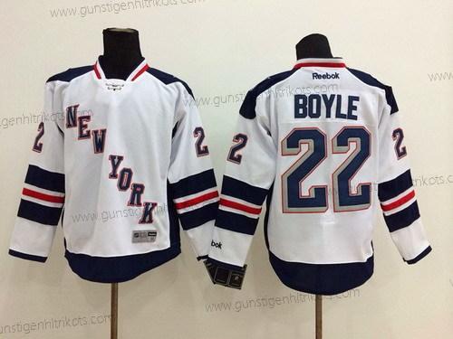 Herren New York Rangers #22 Dan Boyle 2014 Stadium Series Trikots – Weiß