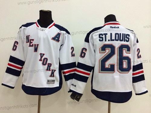 Herren New York Rangers #26 Martin St. Louis 2014 Stadium Series Trikots – Weiß