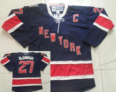 Herren New York Rangers #27 Ryan Mcdonagh Ausweichtrikot 85Th Trikots – Marineblau Blau