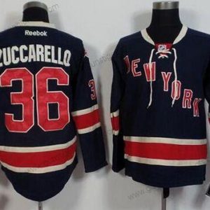 Herren New York Rangers #36 Mats Zuccarello Reebok Ausweichtrikot 85Th Trikots – Schwarz