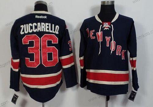 Herren New York Rangers #36 Mats Zuccarello Reebok Ausweichtrikot 85Th Trikots – Schwarz