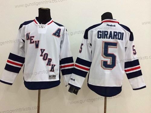 Herren New York Rangers #5 Dan Girardi 2014 Stadium Series Trikots – Weiß