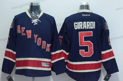 Herren New York Rangers #5 Dan Girardi Ausweichtrikot 85Th Trikots – Marineblau Blau