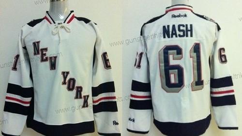 Herren New York Rangers #61 Rick Nash 2014 Stadium Series Trikots – Weiß