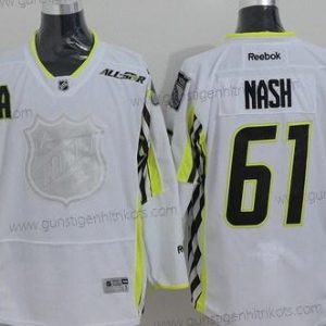 Herren New York Rangers #61 Rick Nash 2015 All-Stars Trikots – Weiß