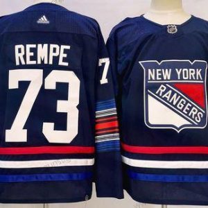 Herren New York Rangers #73 Matt Rempe ersatzweise Authentisch Trikots – Marineblau