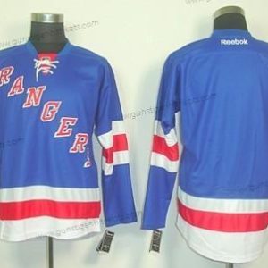 Herren New York Rangers Leer Trikots – Blau