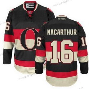 Herren Ottawa Senators #16 Clarke Macarthur Ausweichtrikot Trikots – Schwarz