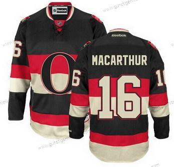 Herren Ottawa Senators #16 Clarke Macarthur Ausweichtrikot Trikots – Schwarz