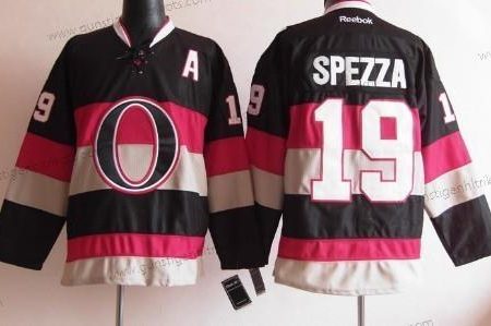 Herren Ottawa Senators #19 Jason Spezza Ausweichtrikot Trikots – Schwarz