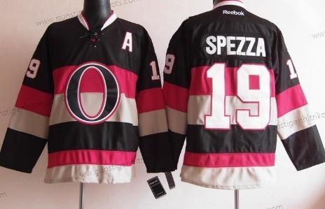 Herren Ottawa Senators #19 Jason Spezza Ausweichtrikot Trikots – Schwarz