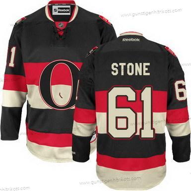 Herren Ottawa Senators #61 Mark Stone Ausweichtrikot Trikots – Schwarz