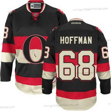 Herren Ottawa Senators #68 Mike Hoffman Ausweichtrikot Trikots – Schwarz