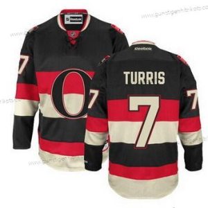 Herren Ottawa Senators #7 Kyle Turris Ausweichtrikot Trikots – Schwarz