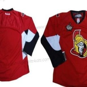 Herren Ottawa Senators Leer 2012 All-Star Patch Trikots – Rot