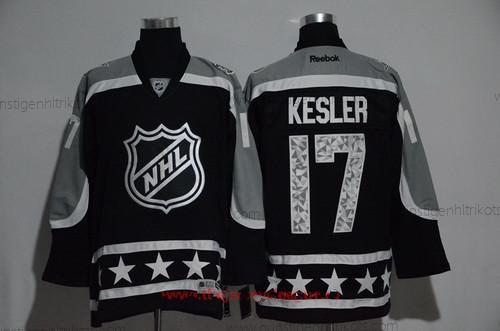 Herren Pacific Division Anaheim Ducks #17 Ryan Kesler Reebok 2017 NHL All-Star Strickerei Ice Hockey Trikots – Schwarz