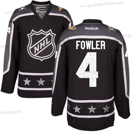 Herren Pacific Division Anaheim Ducks #4 Cam Fowler Reebok 2017 NHL All-Star Strickerei Ice Hockey Trikots – Schwarz