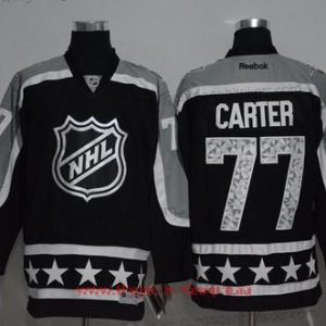 Herren Pacific Division Los Angeles Kings #77 Jeff Carter Reebok 2017 NHL All-Star Strickerei Ice Hockey Trikots – Schwarz