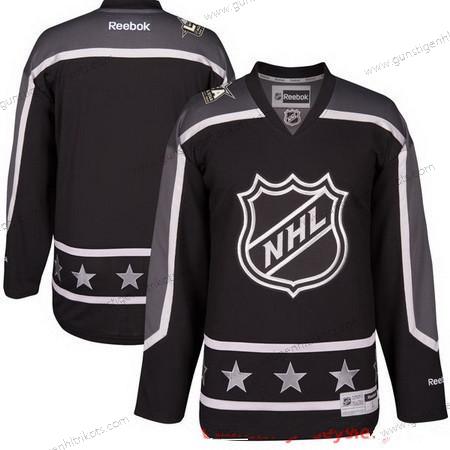 Herren Pacific Division Reebok 2017 NHL All-Star Leer Strickerei Hockey Trikots – Schwarz